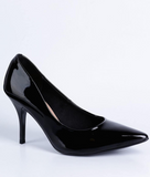 Scarpin preto Verniz