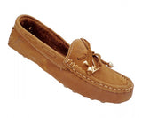 Mocassim feminino Louis Vuitton Couro Marrom
